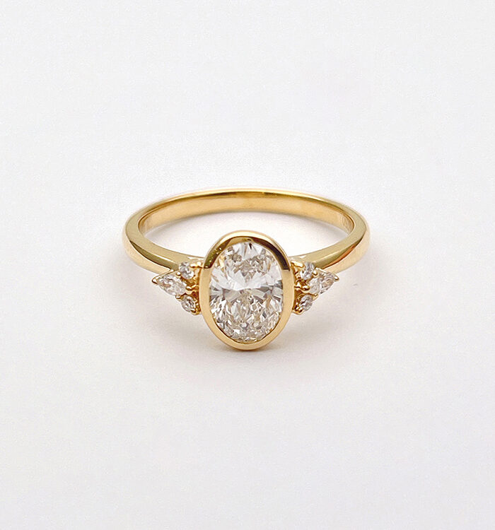 1ct Yellow Gold 18K Ring