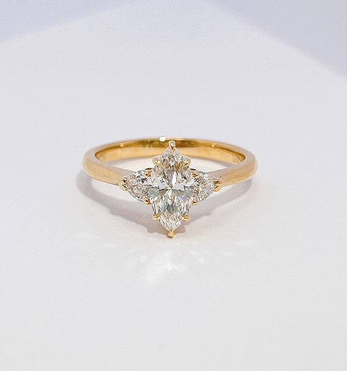 1ct Yellow Gold 18K Ring