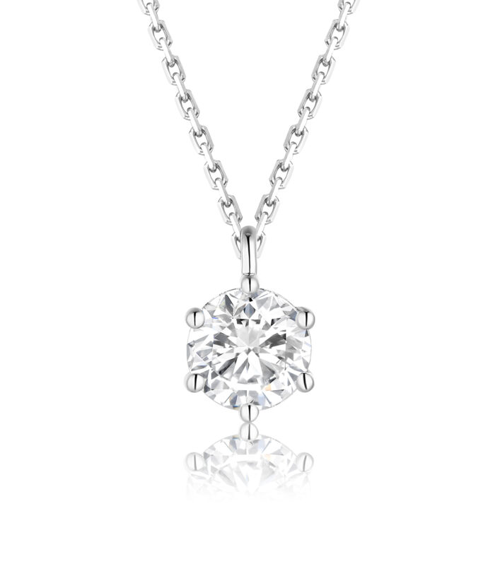 1ct Diamond White Gold 18K Ring