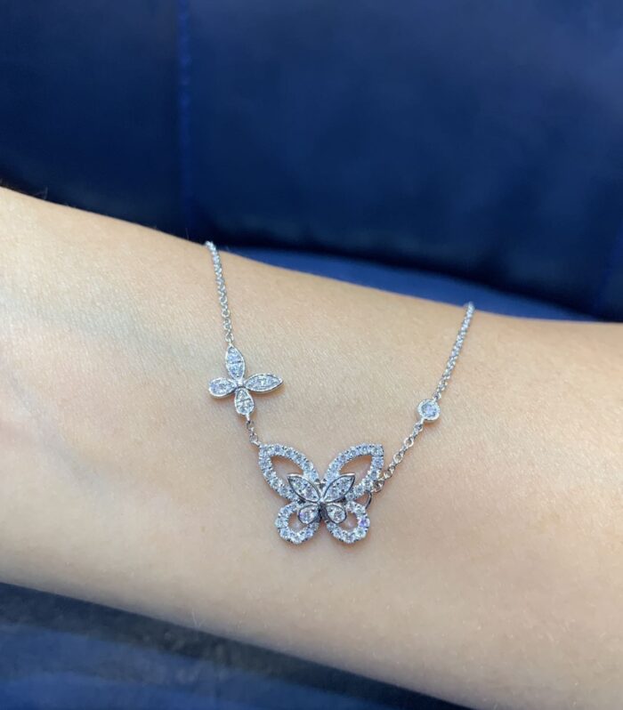 Round Diamond White Gold 18K Ring