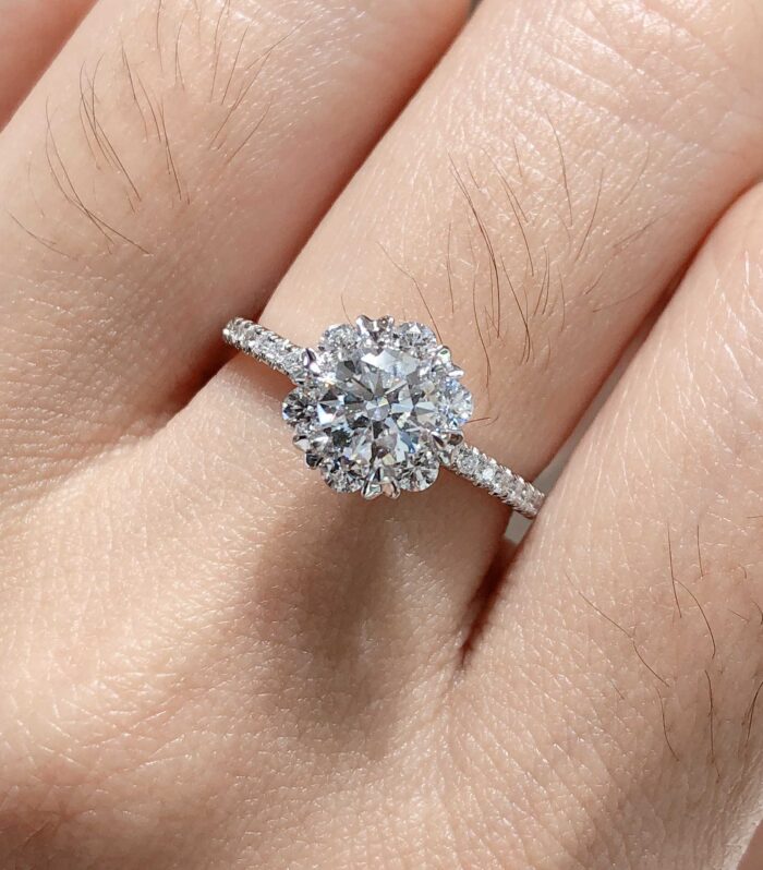 培育空托 18K分色 Ring