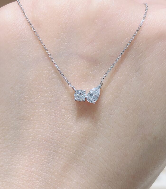 多形 Lab Diamond 铂PT950 Ring