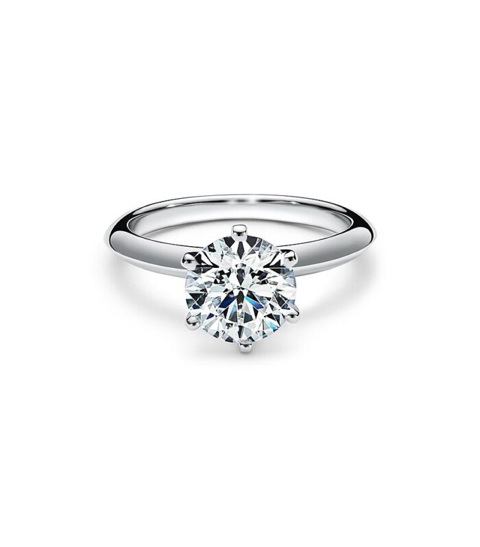 1ct Round Lab Diamond 铂PT950 Ring