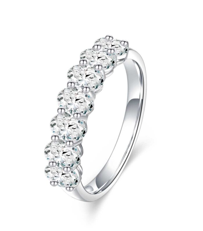 Oval Lab Diamond 铂PT950 Ring