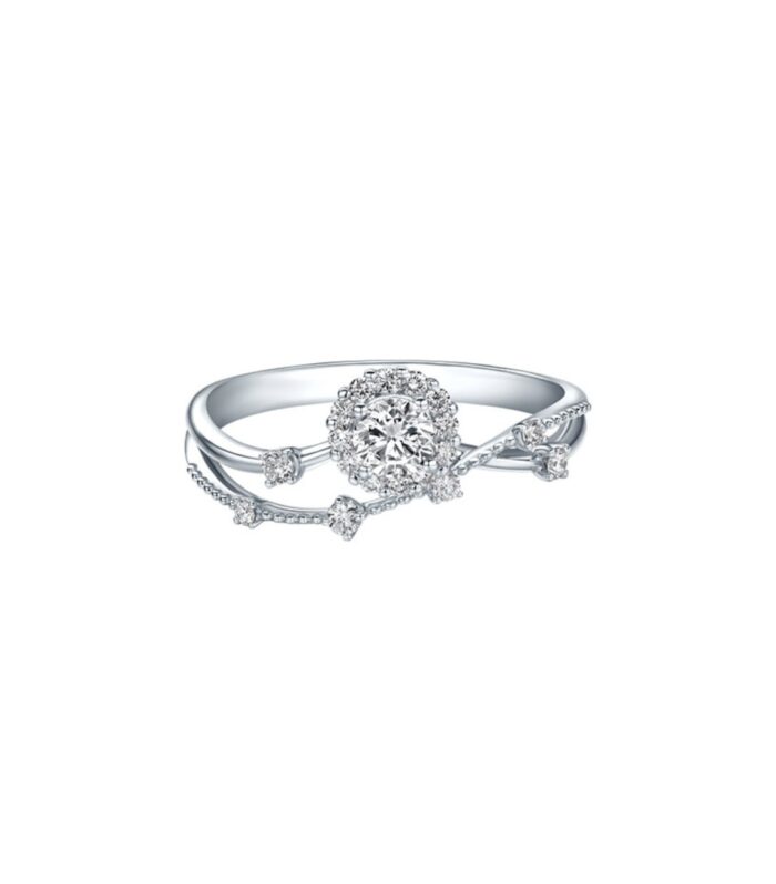 培育空托 White Gold 18K Ring