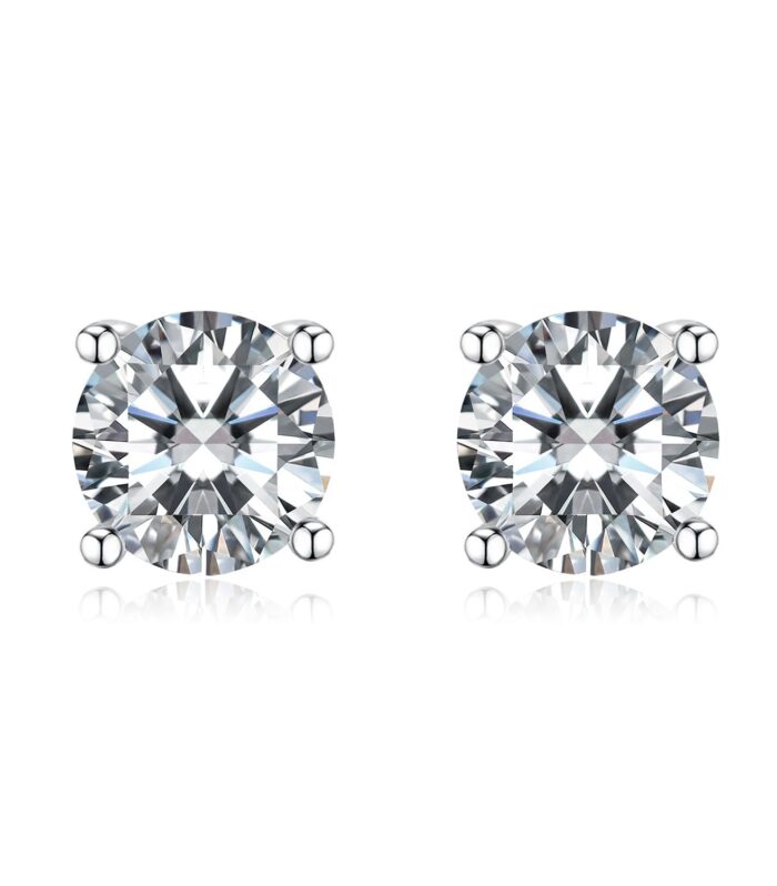 2ct Round Diamond White Gold 18K Ring