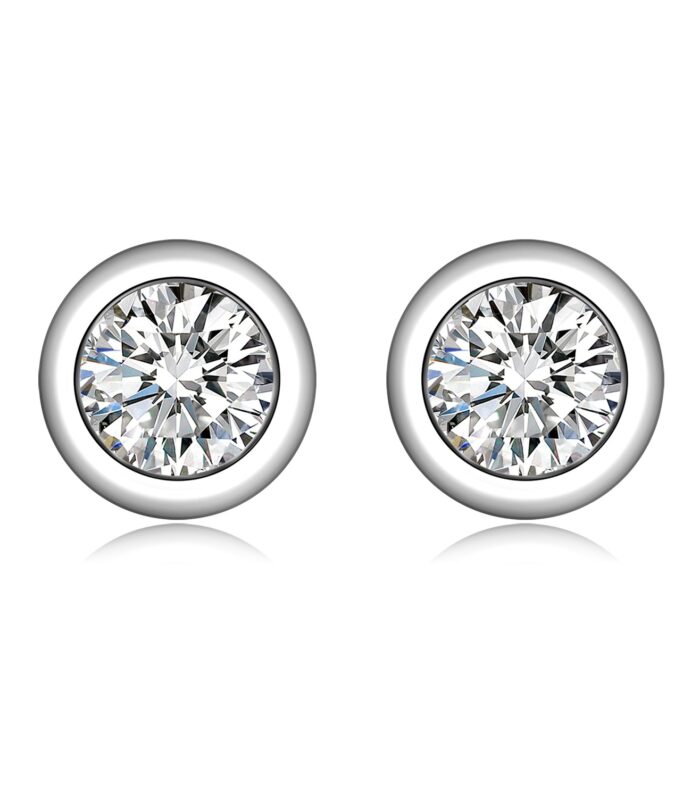 2ct Round Diamond White Gold 18K Ring