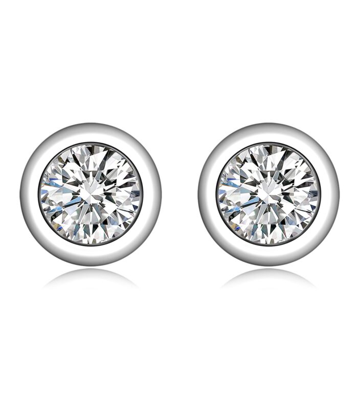 2ct Round Diamond White Gold 18K Ring