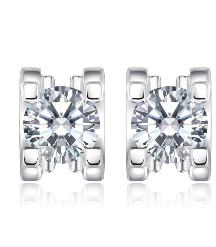 2ct Round Diamond White Gold 18K Ring