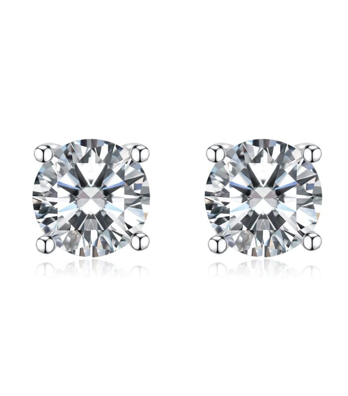 2ct Round Diamond White Gold 18K Ring