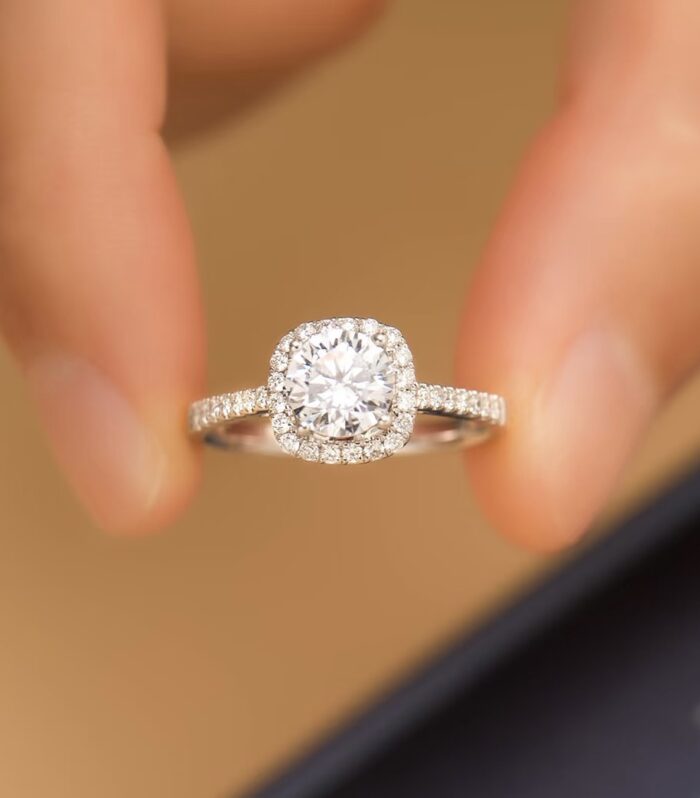 培育空托 White Gold 18K Ring