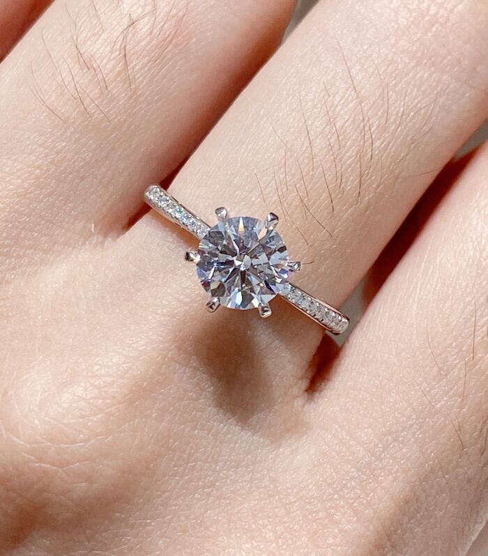 培育空托 White Gold 18K Ring