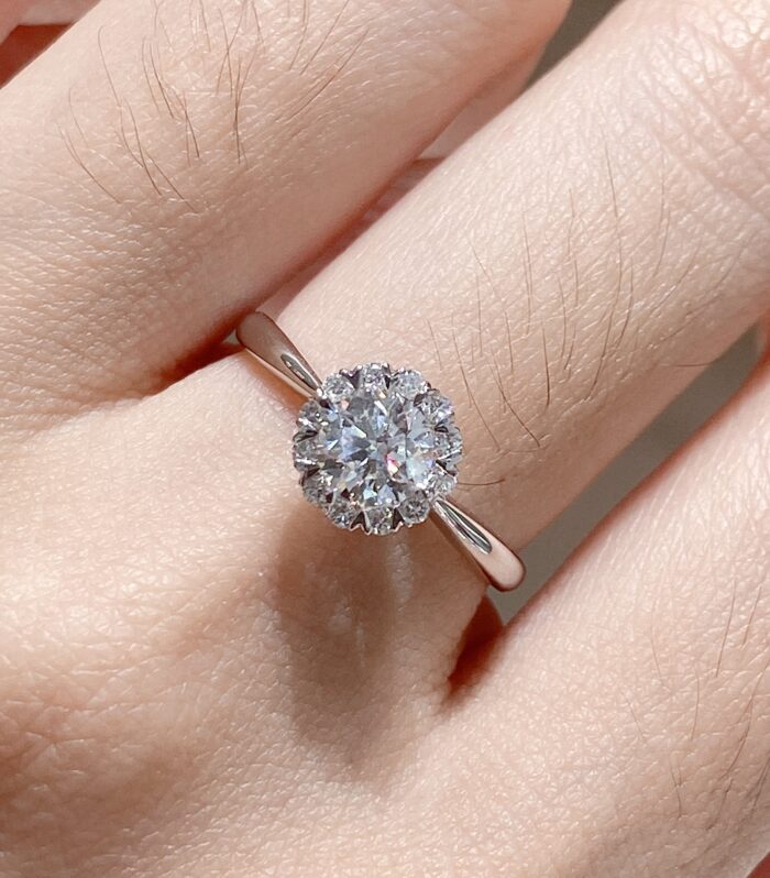 培育空托 18K分色 Ring