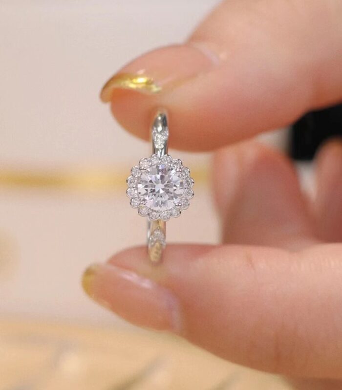 培育空托 White Gold 18K Ring