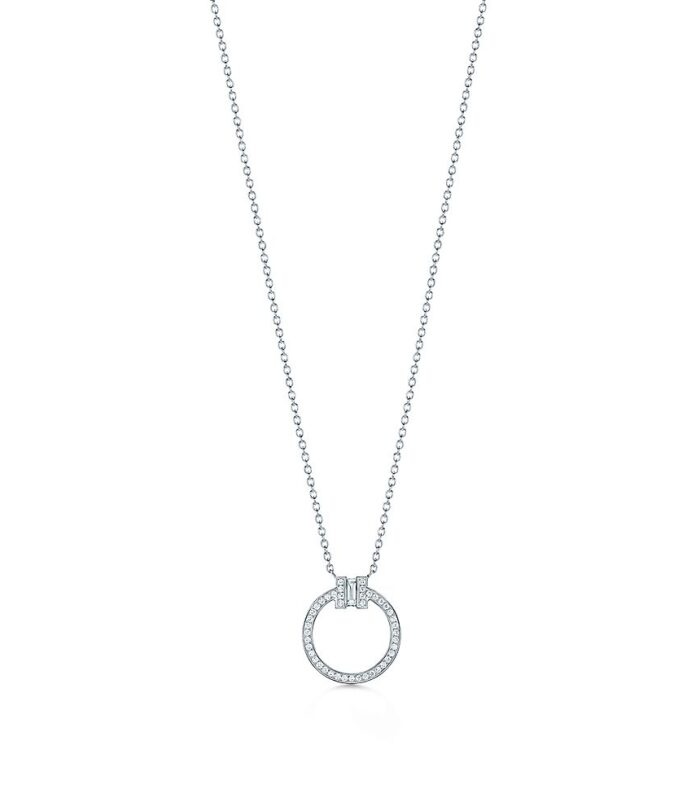 1ct Round Lab Diamond 铂PT950 Necklaces