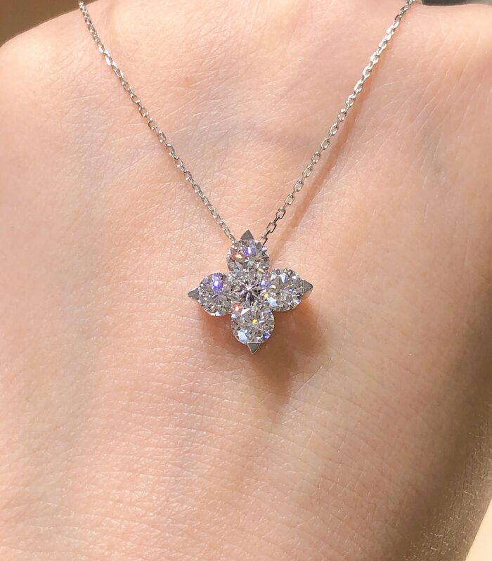 Lab Diamond White Gold 18K Ring