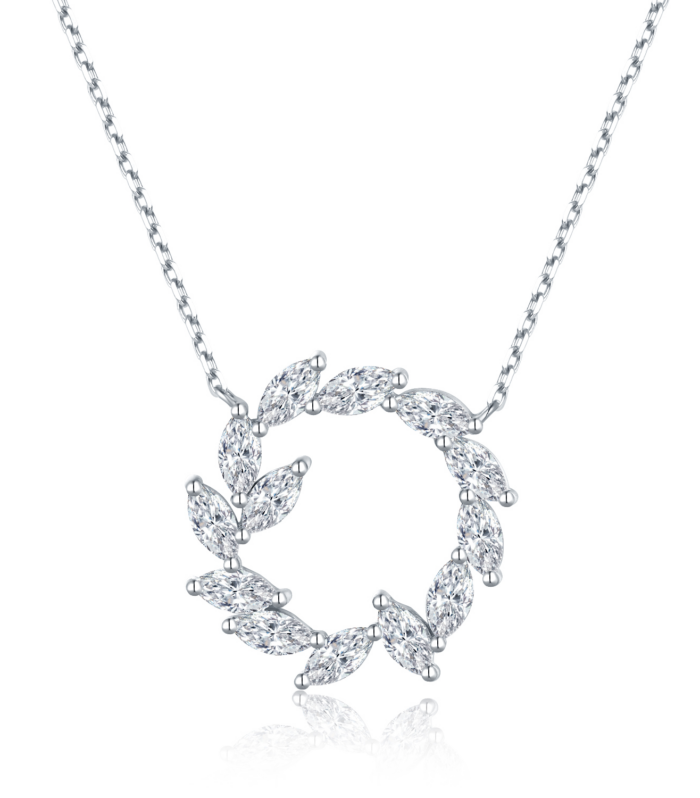 Marquise Lab Diamond 铂PT950 Ring