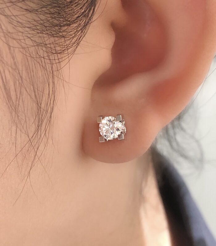2ct Round Lab Diamond 铂PT950 Ring