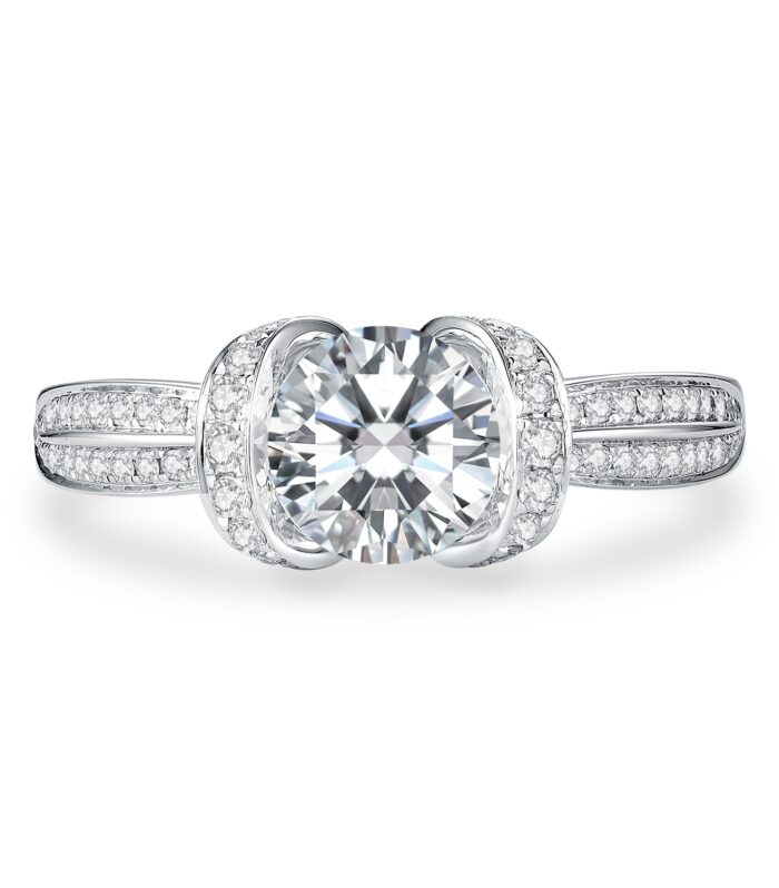 Pear Diamond White Gold 18K Ring