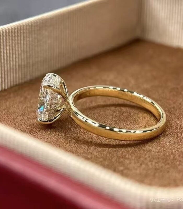 培育空托 Yellow Gold 18K Ring