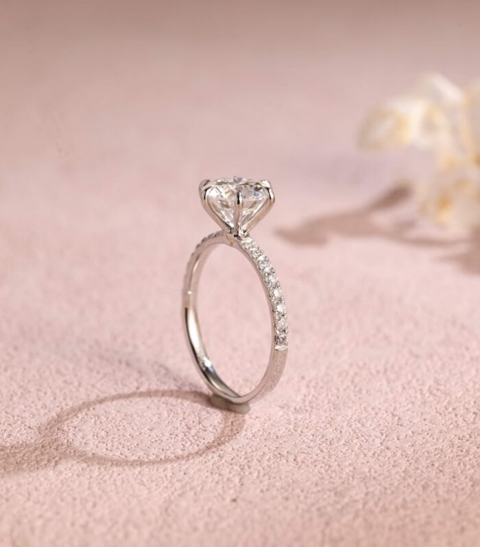 培育空托 White Gold 18K Ring