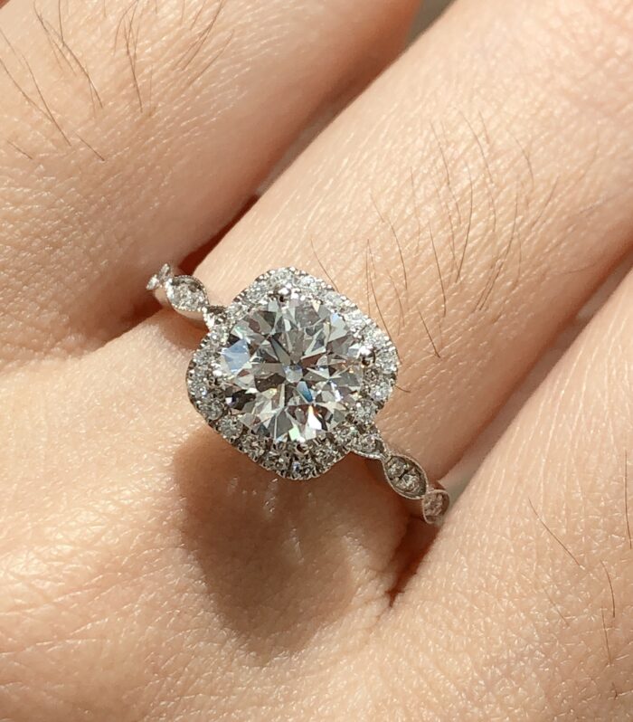 培育空托 铂PT950 Ring