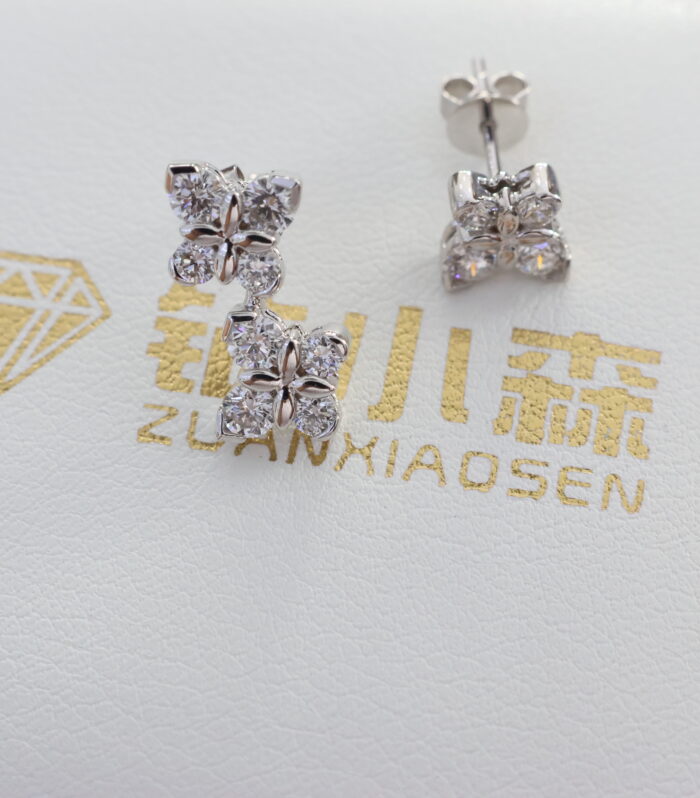 圆钻 Diamond 18k白 Ring