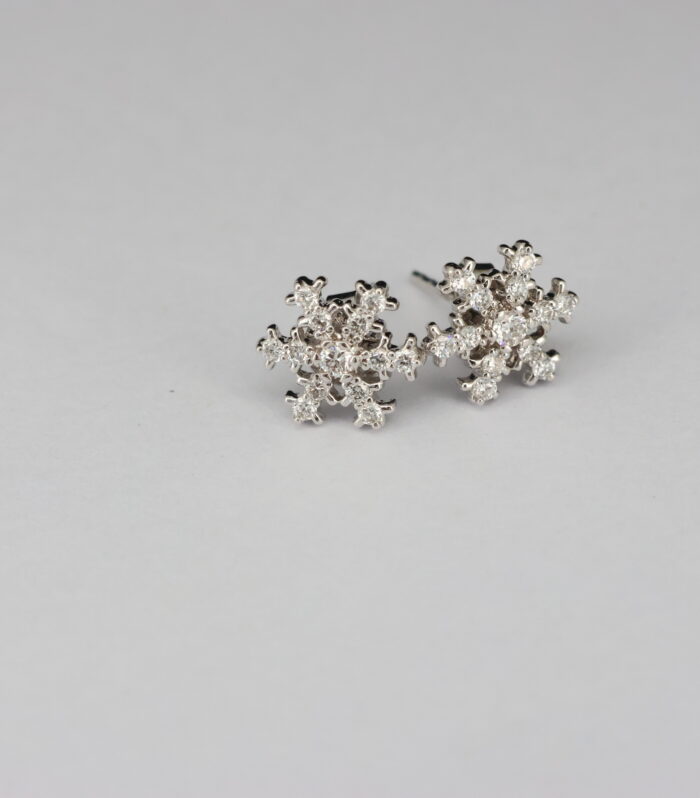 Round Diamond White Gold 18K Ring