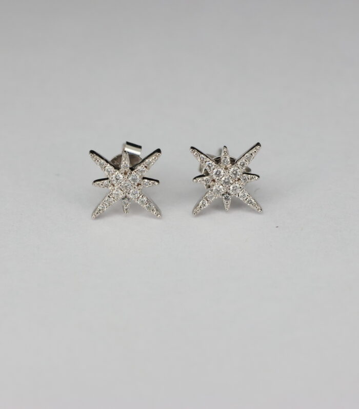 Round Diamond 18k白 Ring