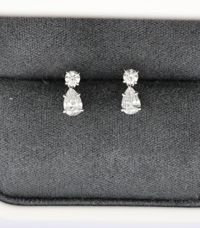 Round Diamond 18k白 Ring