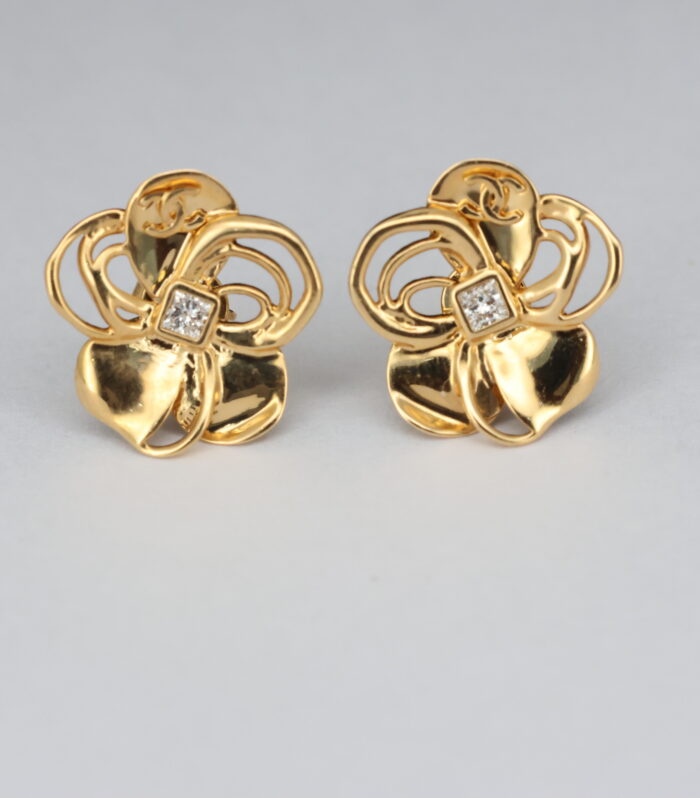 Round Diamond 18k黄 Ring