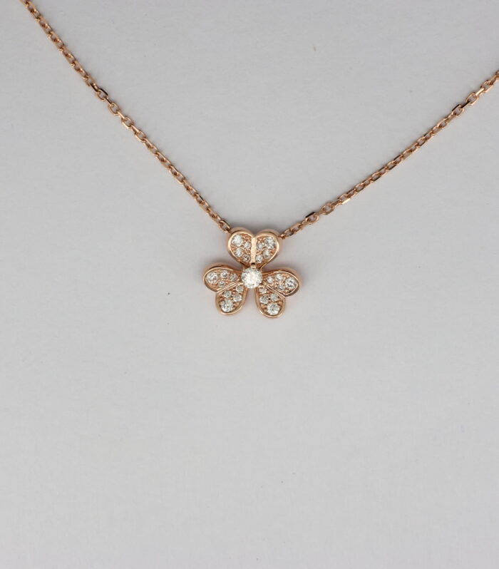 Round Diamond 18k白 Ring