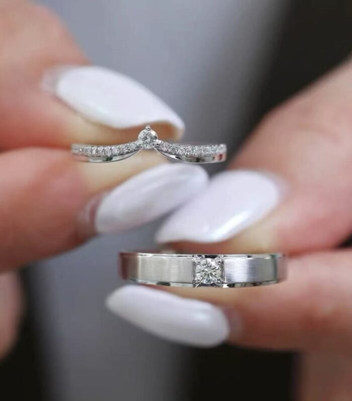 1ct Lab 铂PT950 Ring