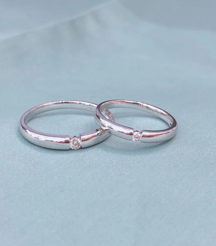 1ct Lab 铂PT950 Ring