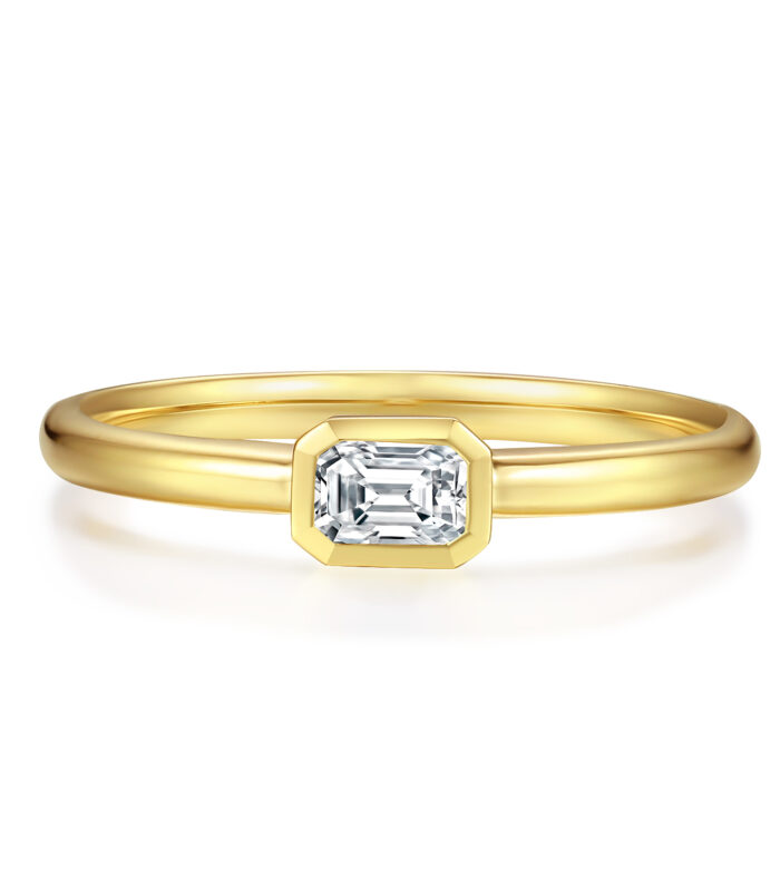 1ct Diamond White Gold 18K Ring