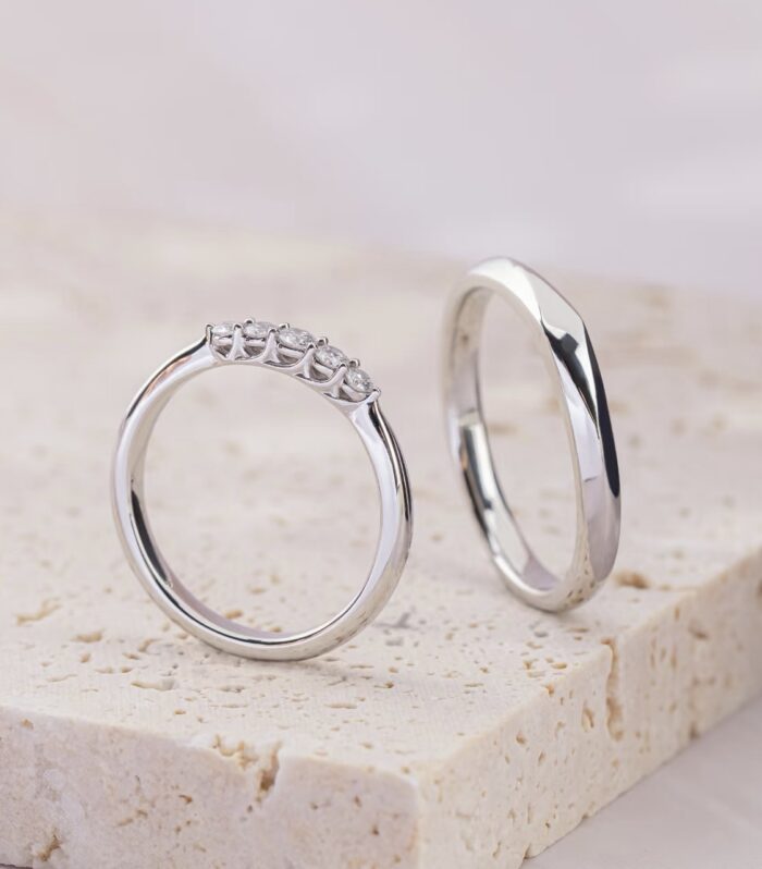 1ct Lab 铂PT950 Ring