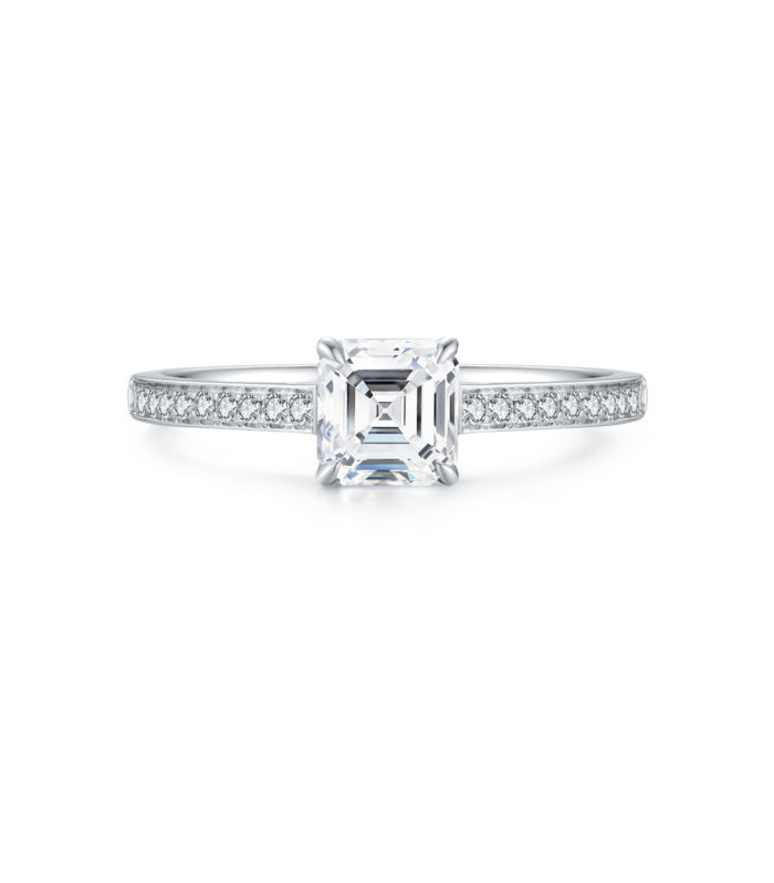 1ct Diamond White Gold 18K Ring