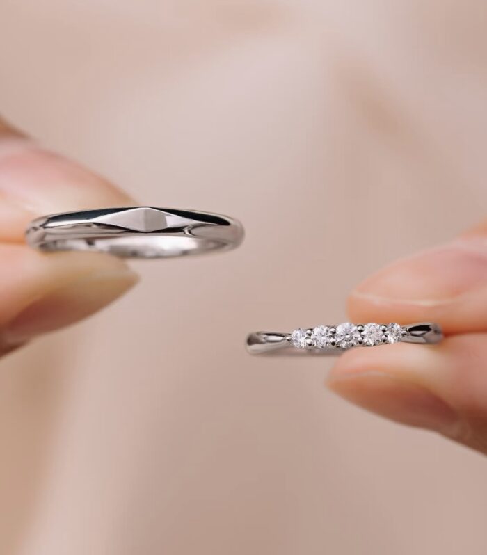 1ct Lab 铂PT950 Ring