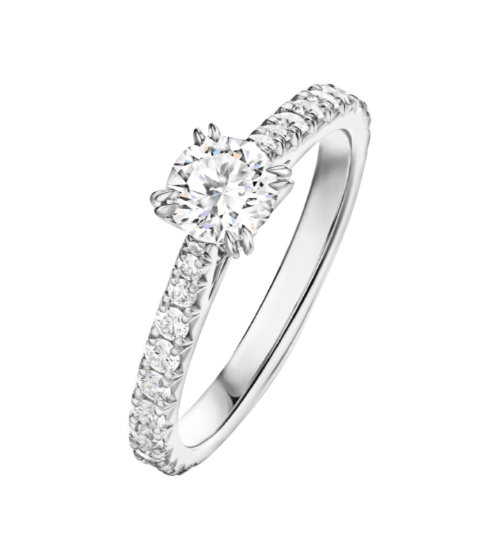 1ct Diamond Platinum Ring