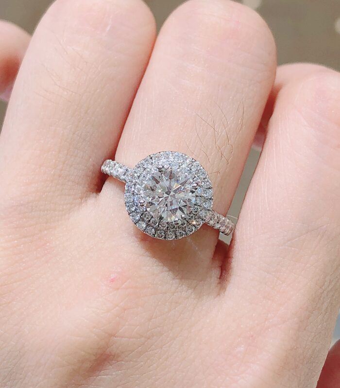 培育空托 铂PT950 Ring