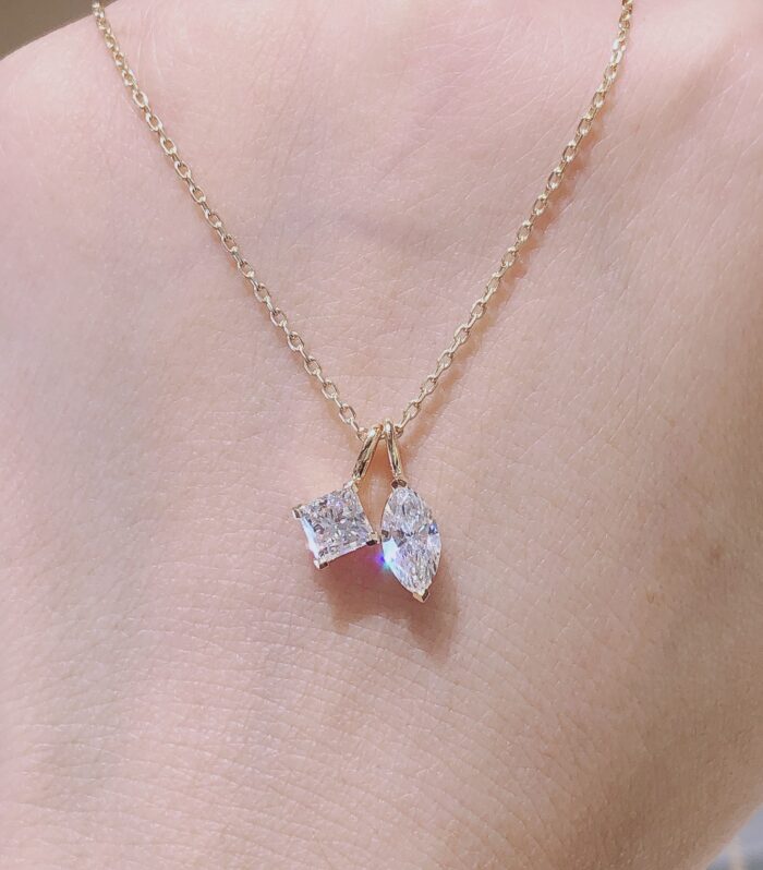 2ct Lab Diamond Yellow Gold 18K Ring