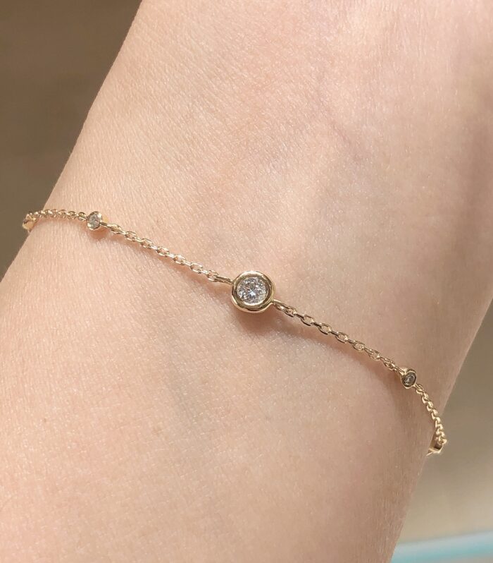 1ct Round Lab Diamond Yellow Gold 18K Ring