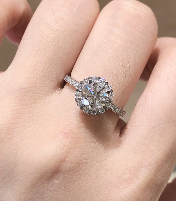 培育空托 铂PT950 Ring