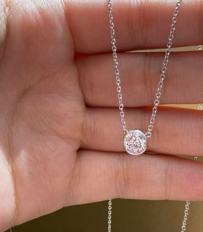 圆钻 Lab Diamond 14k白 Ring