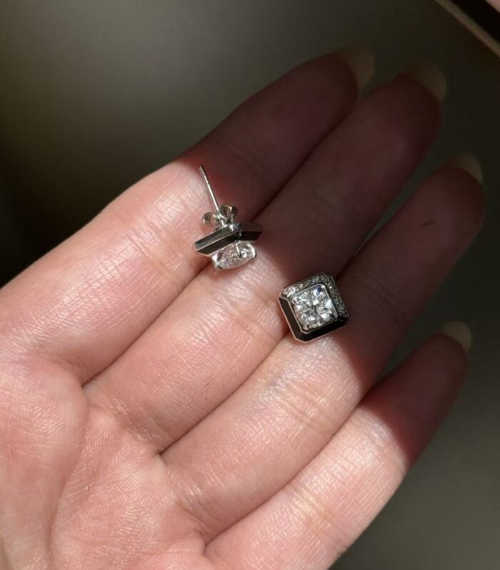 Round Lab Diamond 18k白 Ring