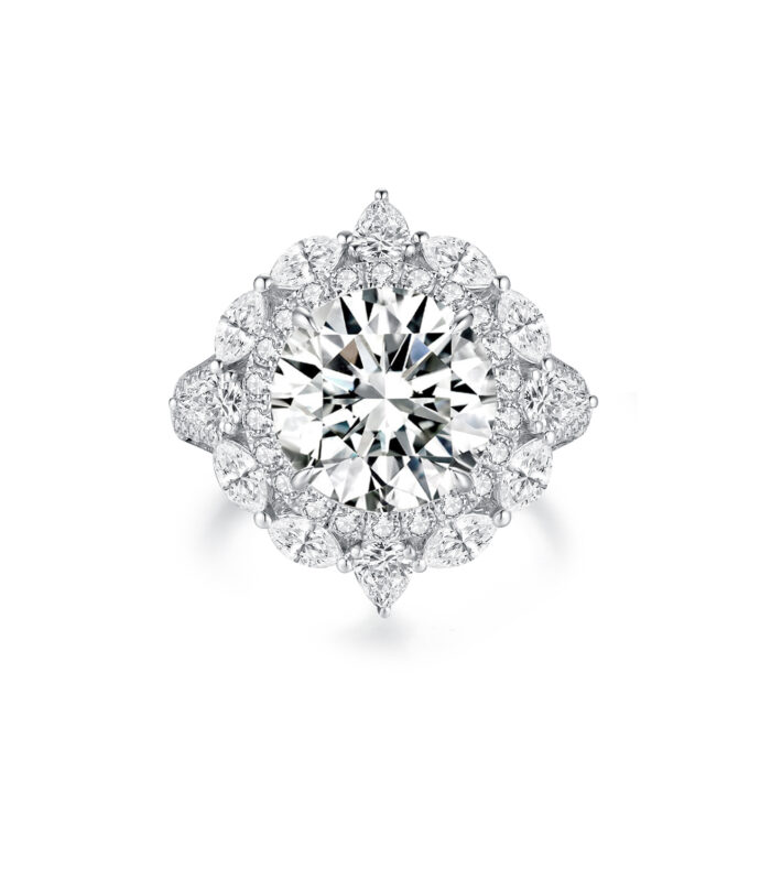 1ct Diamond White Gold 18K Ring