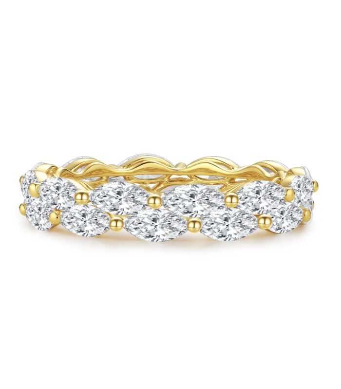 Diamond Yellow Gold 18K Ring