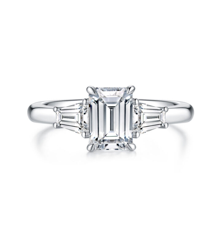 Diamond White Gold 18K Ring
