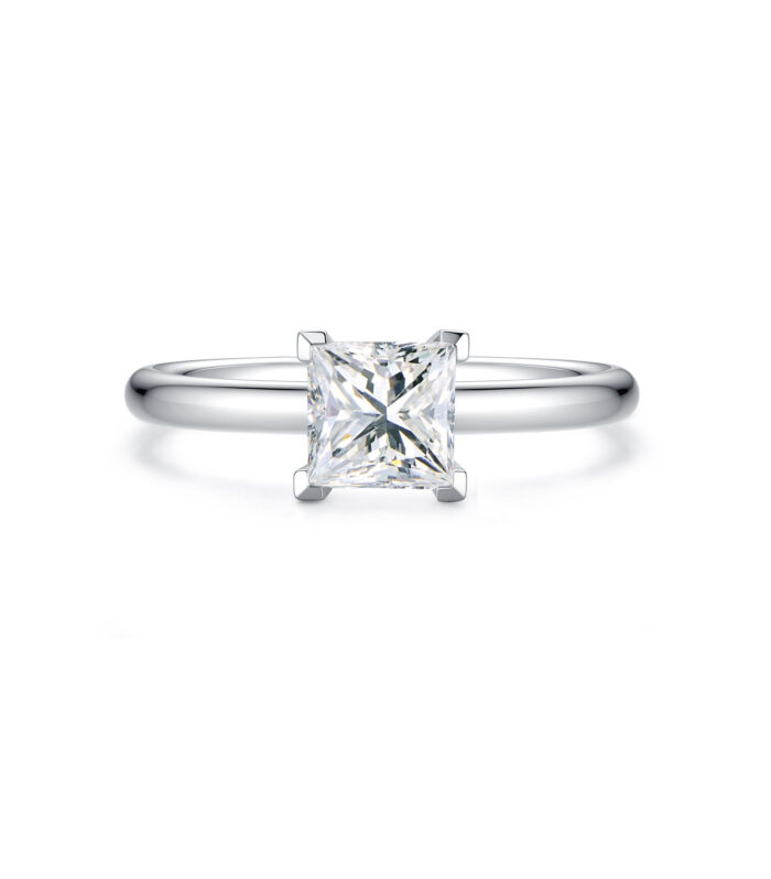 1ct Diamond White Gold 18K Ring