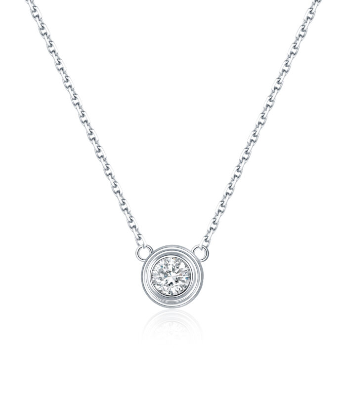 1ct Diamond S925白 Ring